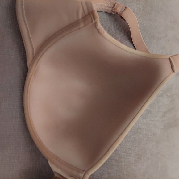 VANITY FAIR Full Figure RADIANT 76528 Underwire Bra Tan Beige size 38DD foam cup - Picture 9 of 11